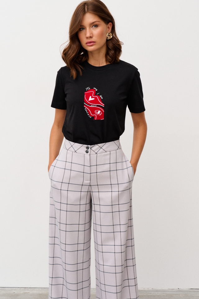 Брюки Alana из костюмной ткани арт: 4.2135 J1